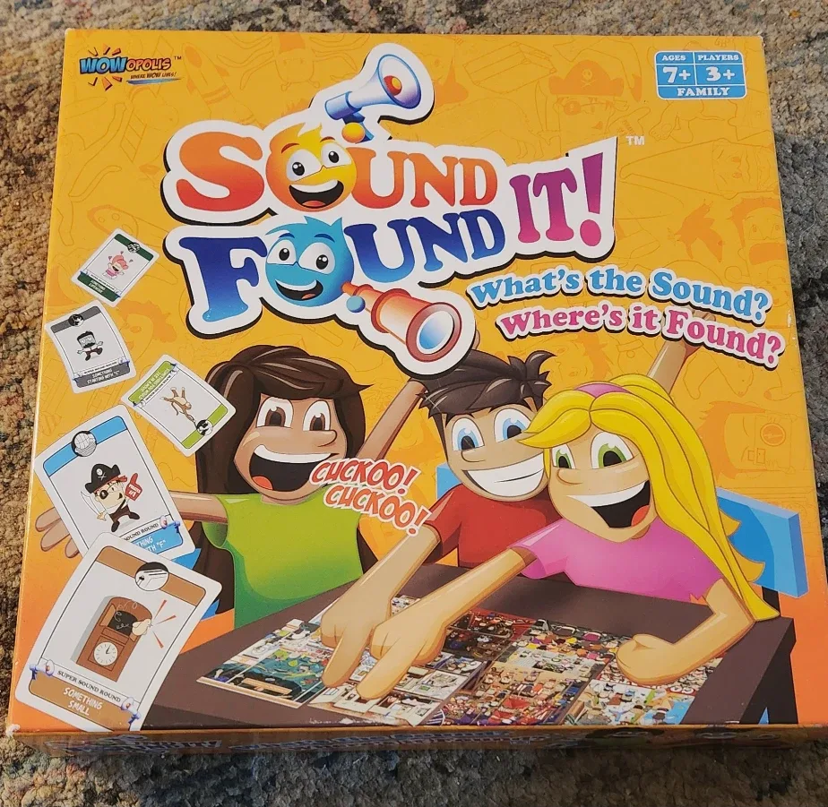 Kids Board game- sound it ! Found it