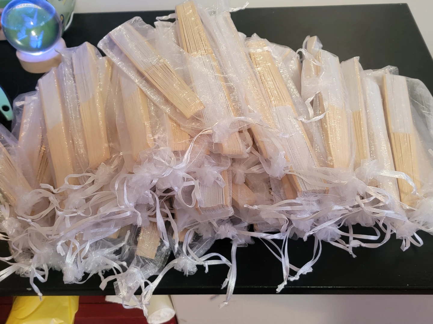 Stephanie's Bridal Shower Hand Fans - photo 2