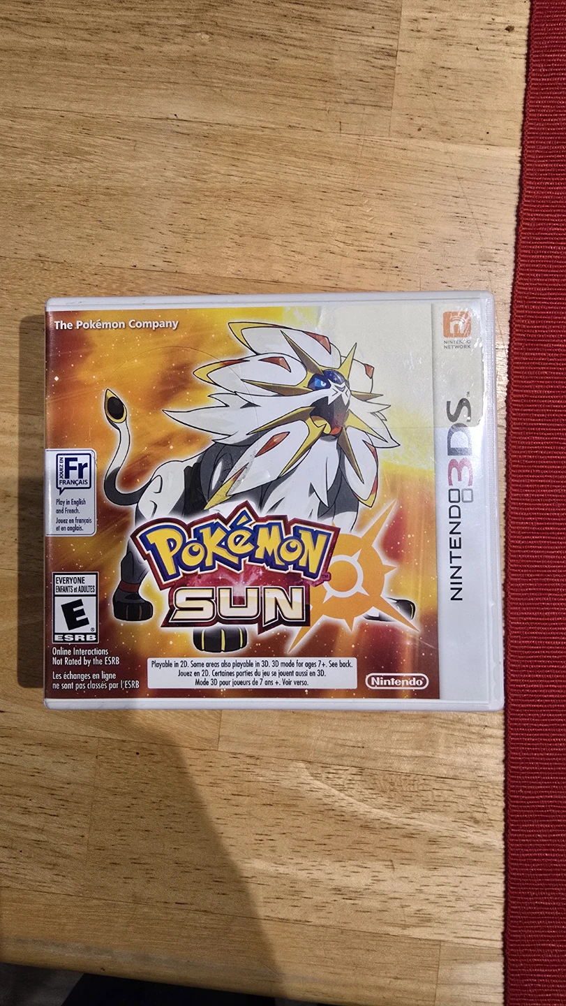 Pokémon Sun for Nintendo 3DS