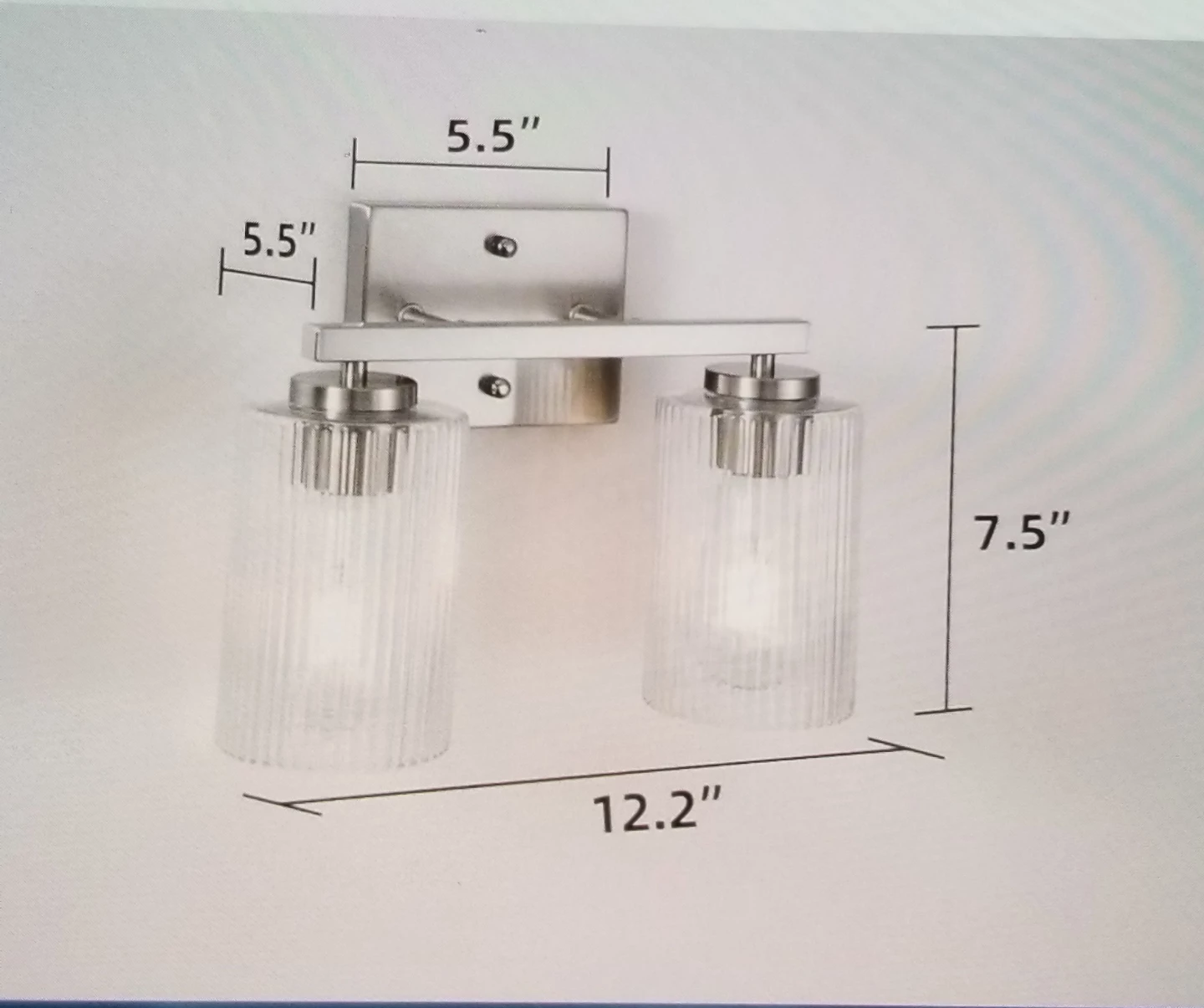 HUONG SON Bathroom Light - New in Box! - photo 4