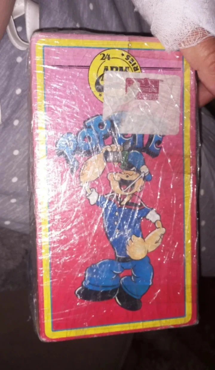 Popeye and Other Cartoon Friends VHS Tape #clearout