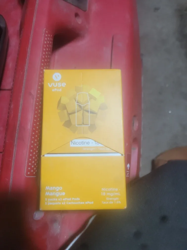 Vuse ePod Mango 18mg/mL - 5 packs x2