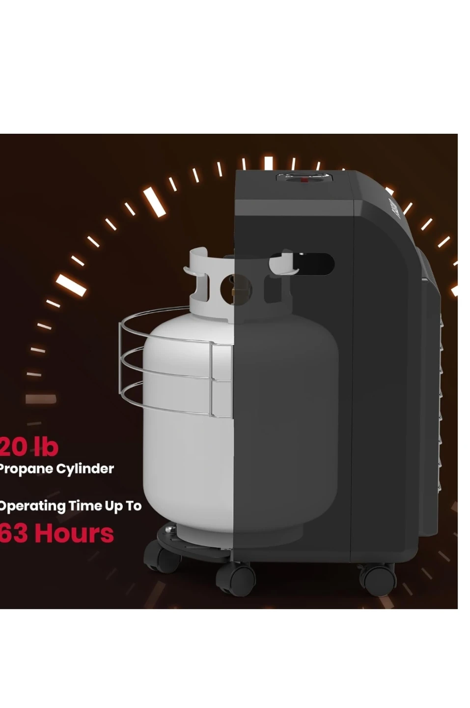 New Gasland MHA18 Series Propane Radiant heater, 18,000 BTU - photo 5