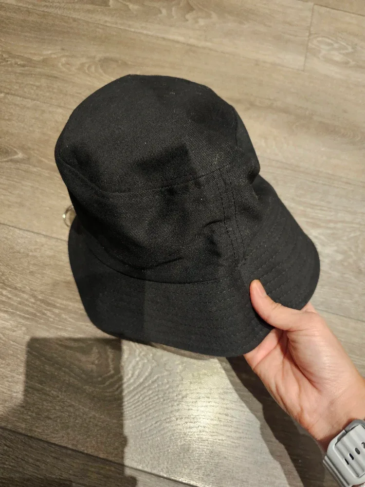 Black Bucket Hat with Ring Detail image indicator(2)