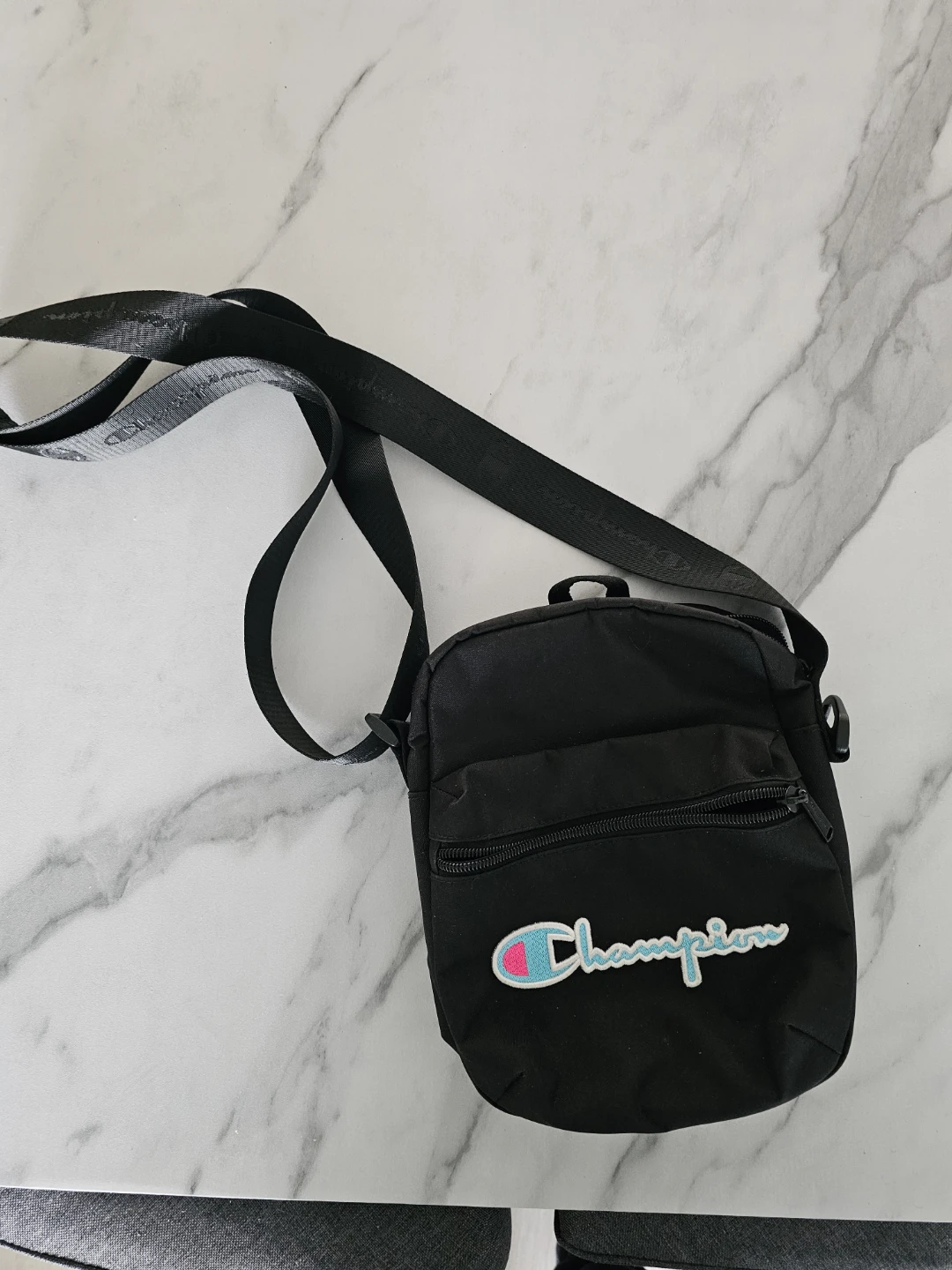 Champion Black Crossbody Bag