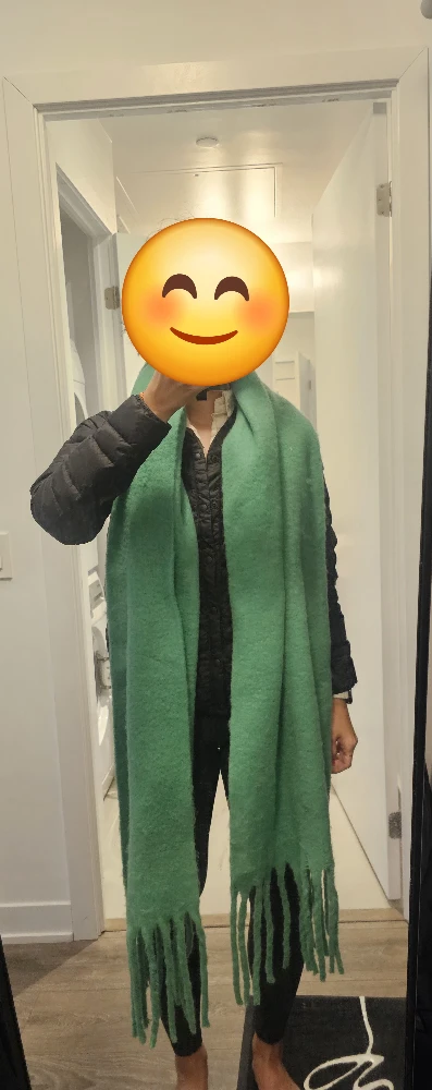 Green Fringe Scarf - photo 3