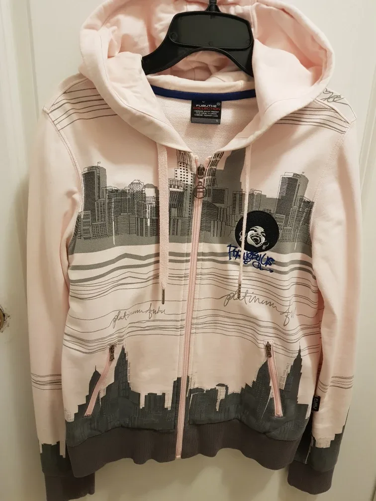 Fubu Platinum Fubu Pink Hoodie
