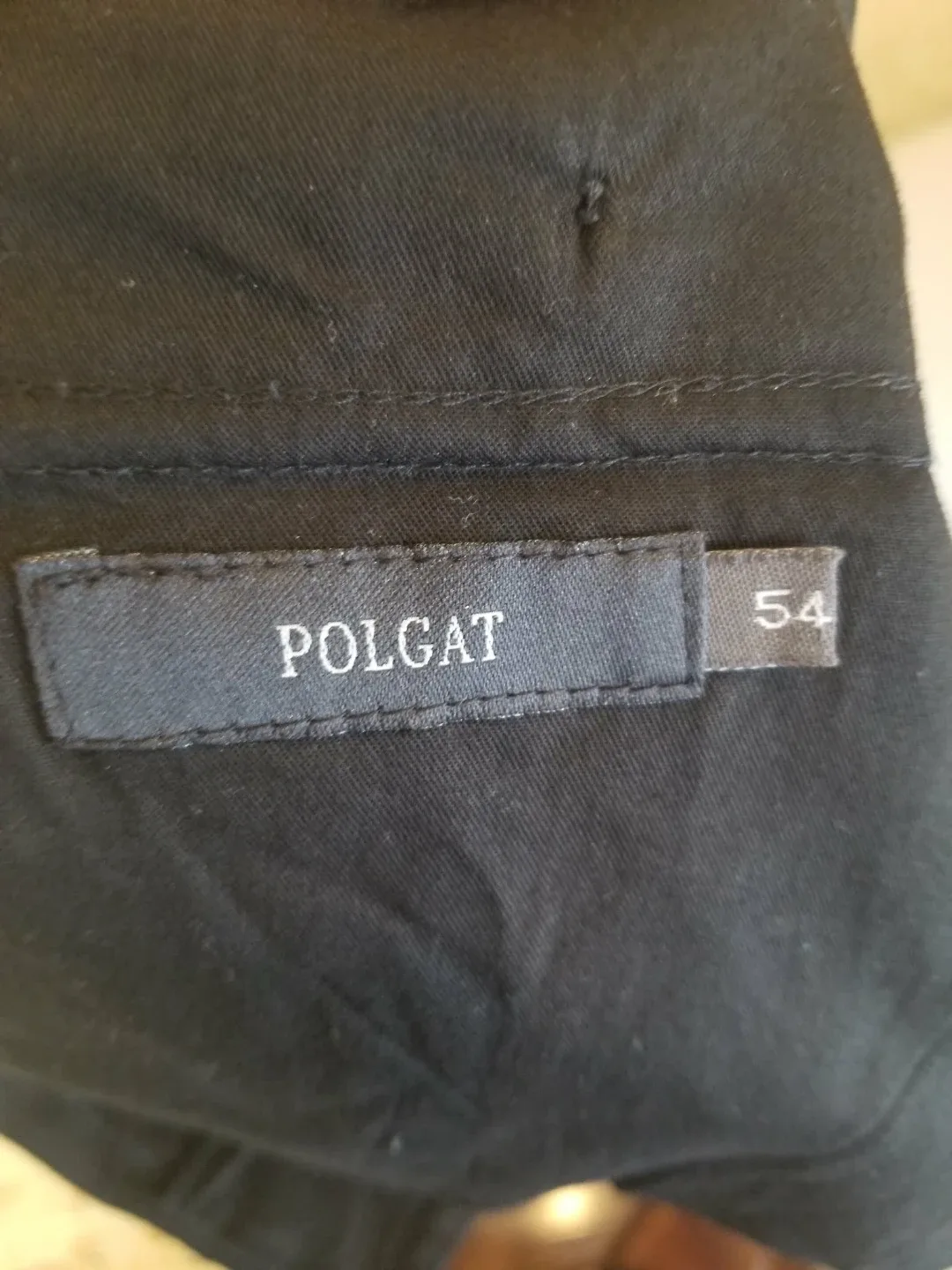 Black men 100% Italian wool suit - Size 54 image indicator(9)