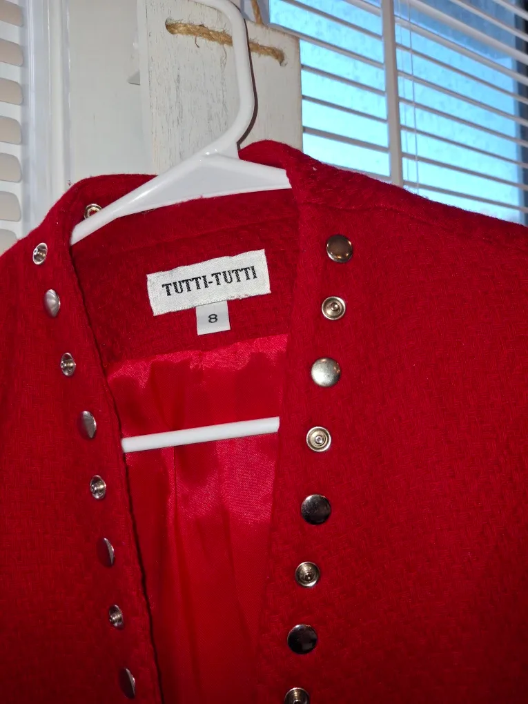 Tutti-Tutti Red Jacket - Size 8 image indicator(3)