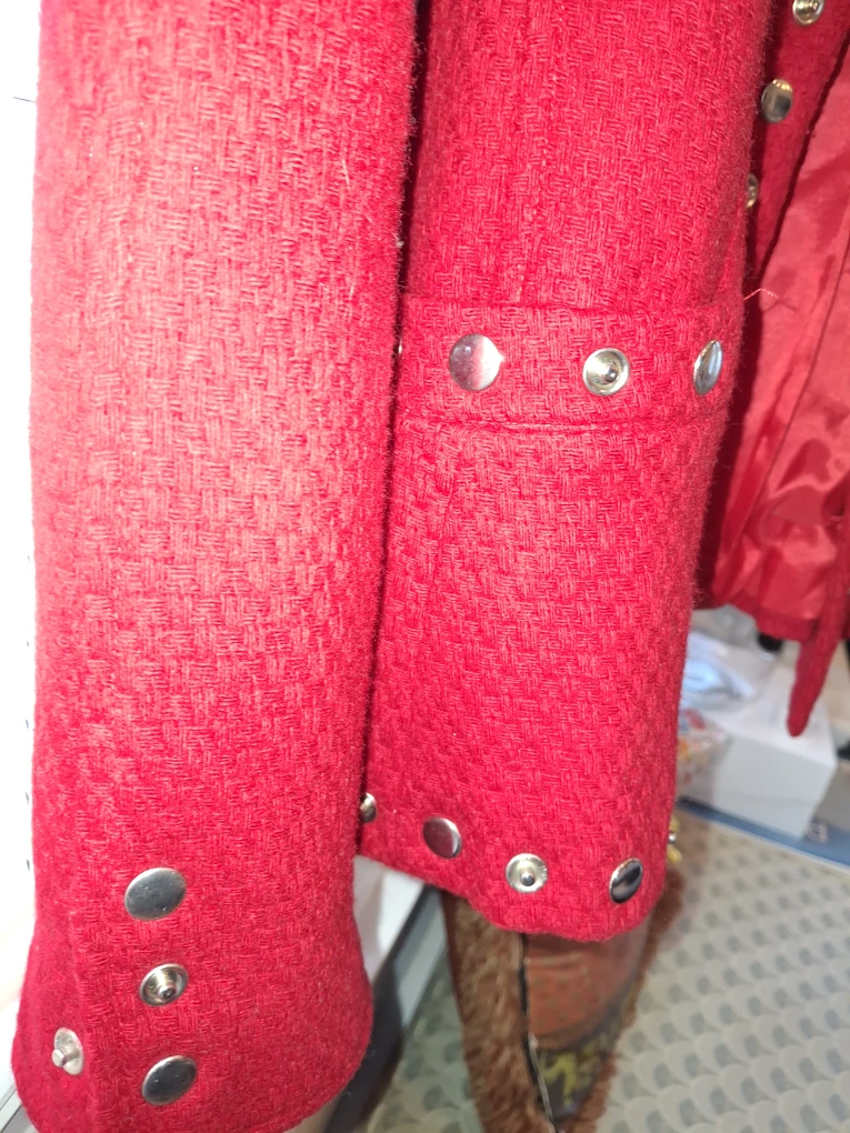 Tutti-Tutti Red Jacket - Size 8 - photo 4