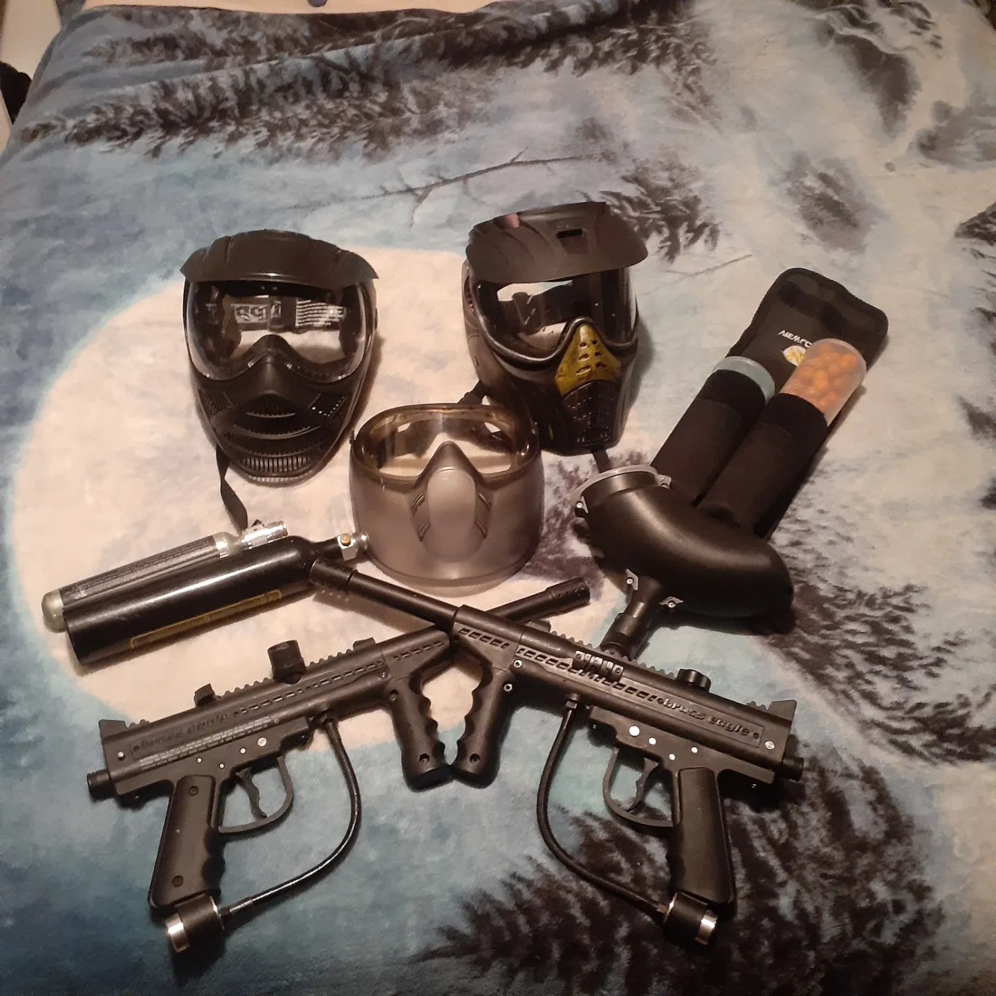 Paintball equipment