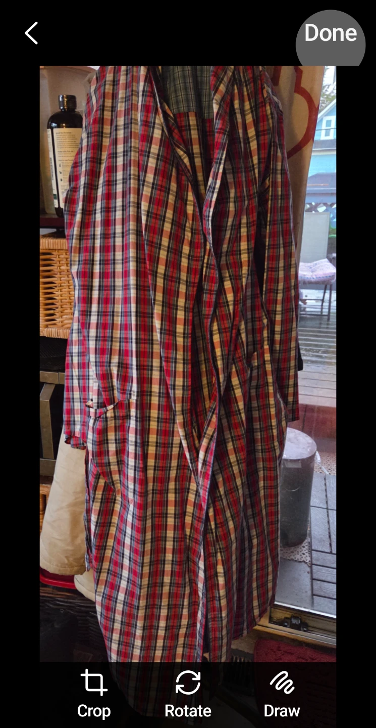 Polo Ralph Lauren Plaid Robe - Size S/M