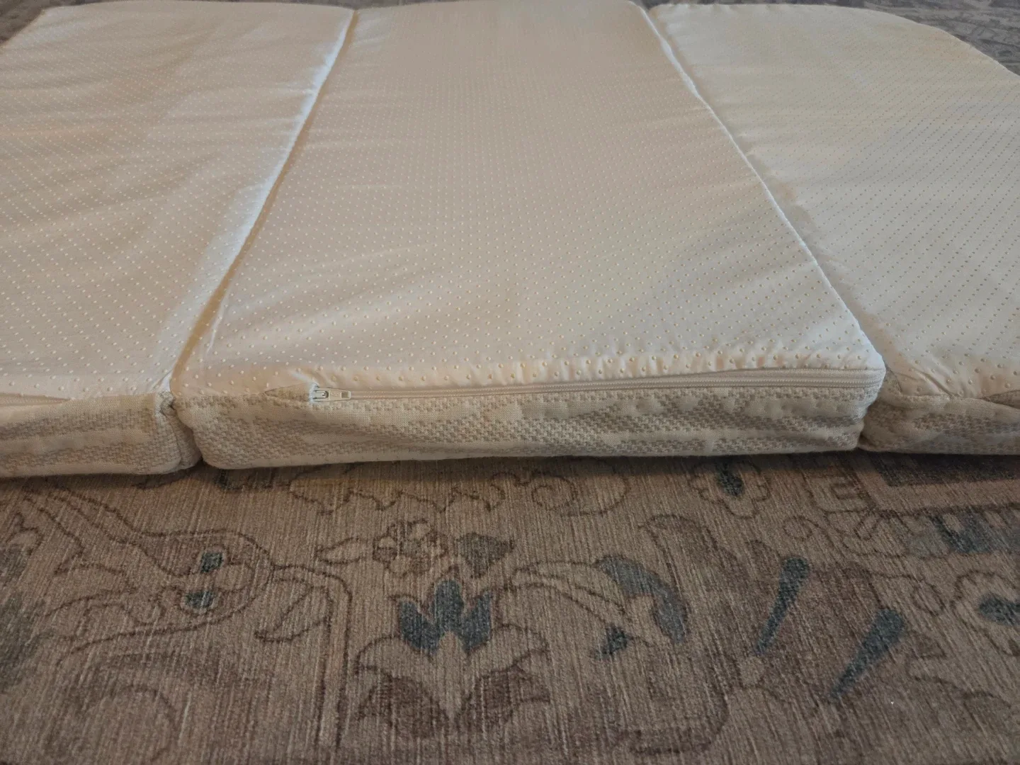 SpringSpirit Pack and Play Mattress Pad 38" x 26" image indicator(4)