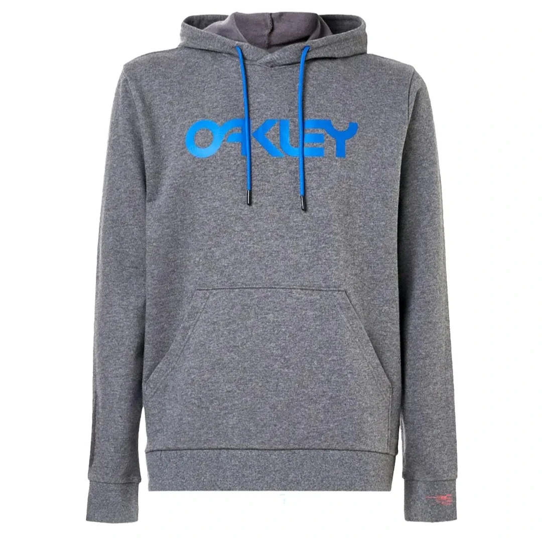 Oakley B1B Men's Pullover Hoodie, Grey. Small - Medium