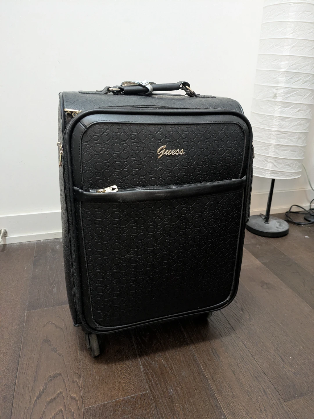 Guess Black Carry-On Suitcase