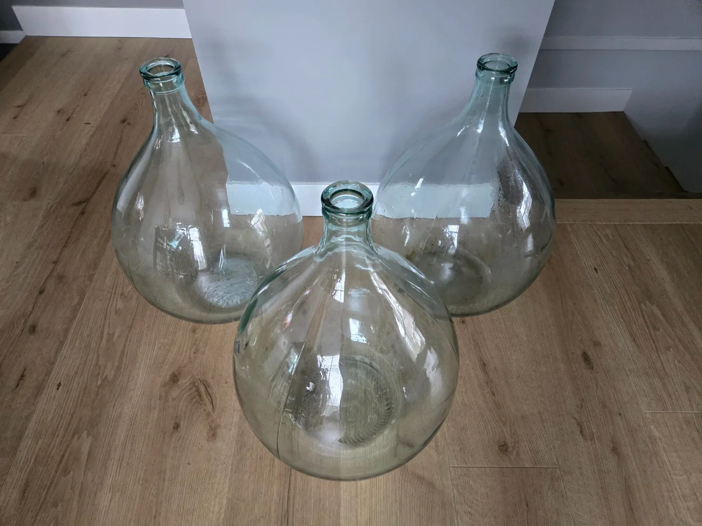 3 large vintage wine glasses - perfect for home decor #cleanout image indicator(8)