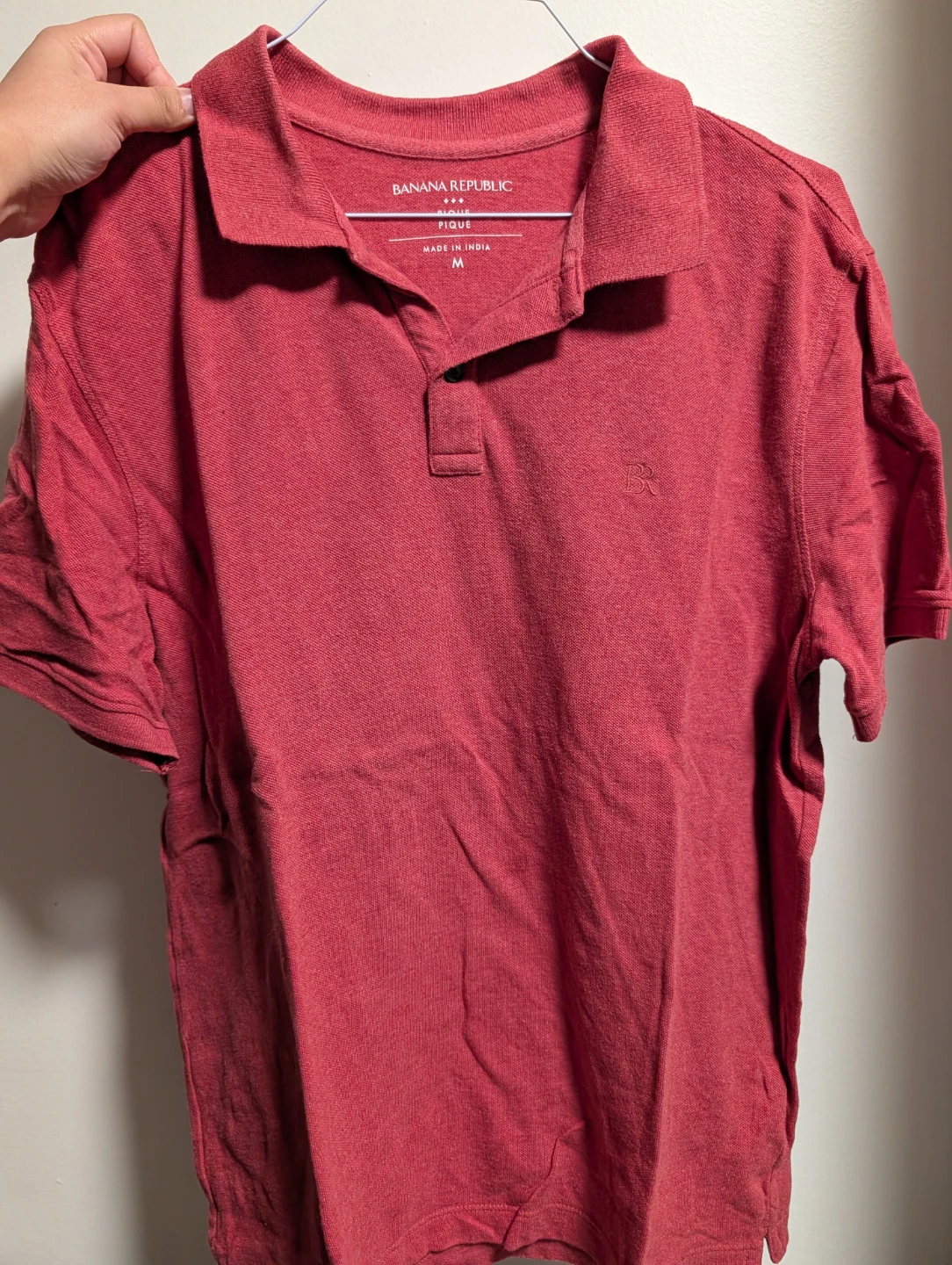 Banana Republic Pique Polo Shirt - Size M - photo 3