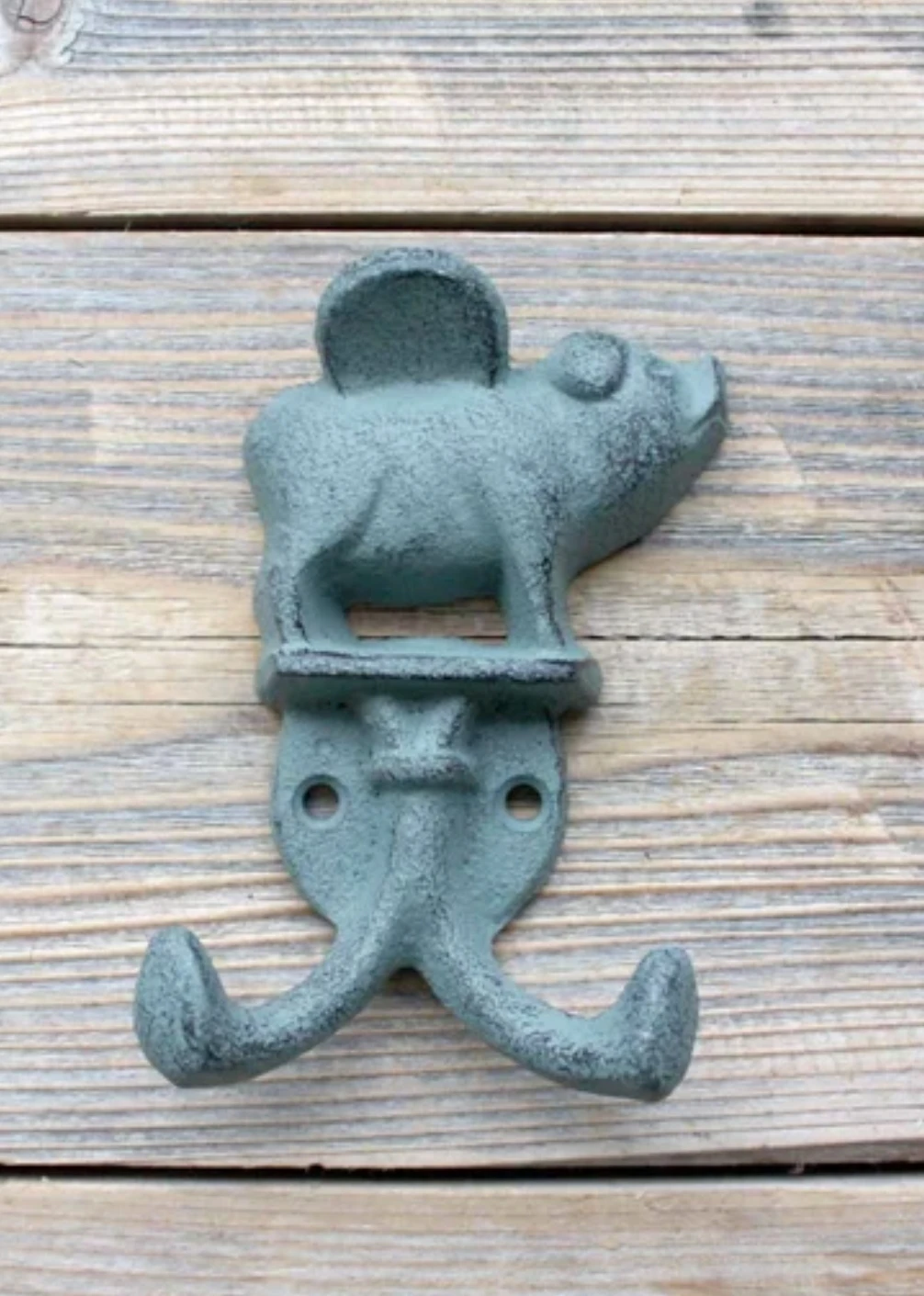Cast Iron Flying Pig Wall Hook- NEW!!!