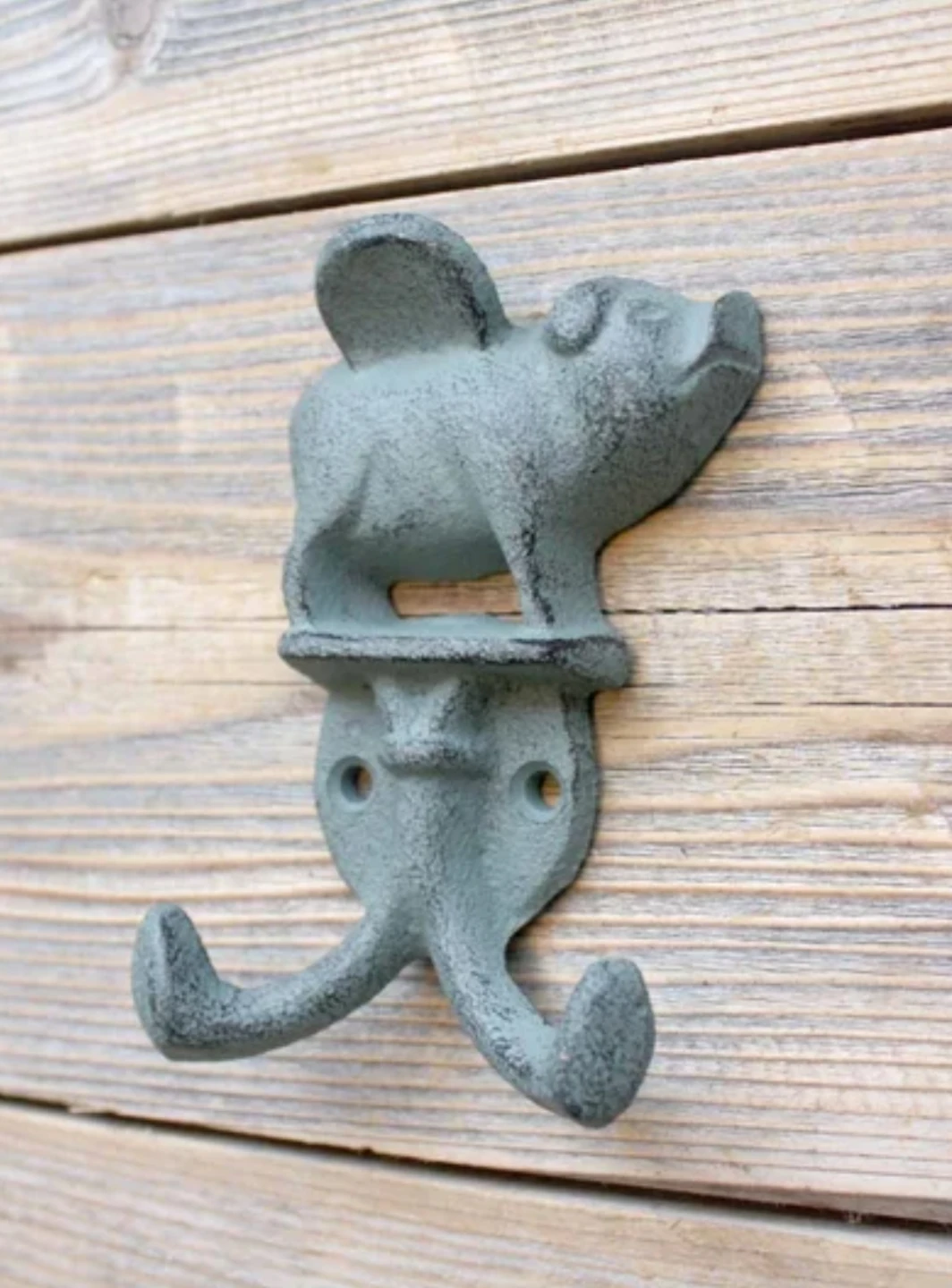 Cast Iron Flying Pig Wall Hook- NEW!!! - photo 2