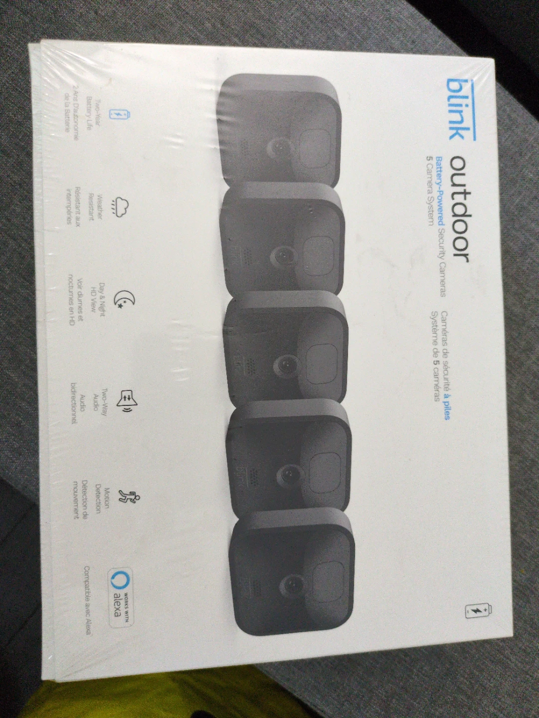 New Blink Outdoor Battery Powered Security Camera - 5 Camera