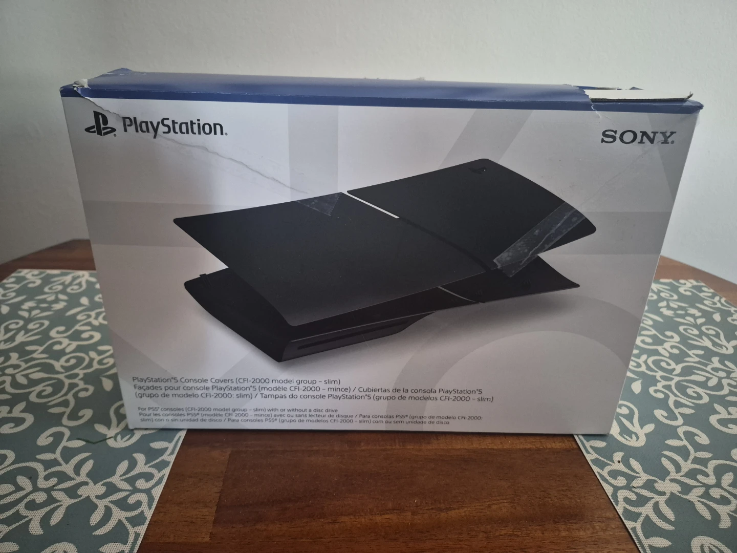 Playstation PS5 Slim Midnight Black Console Cover