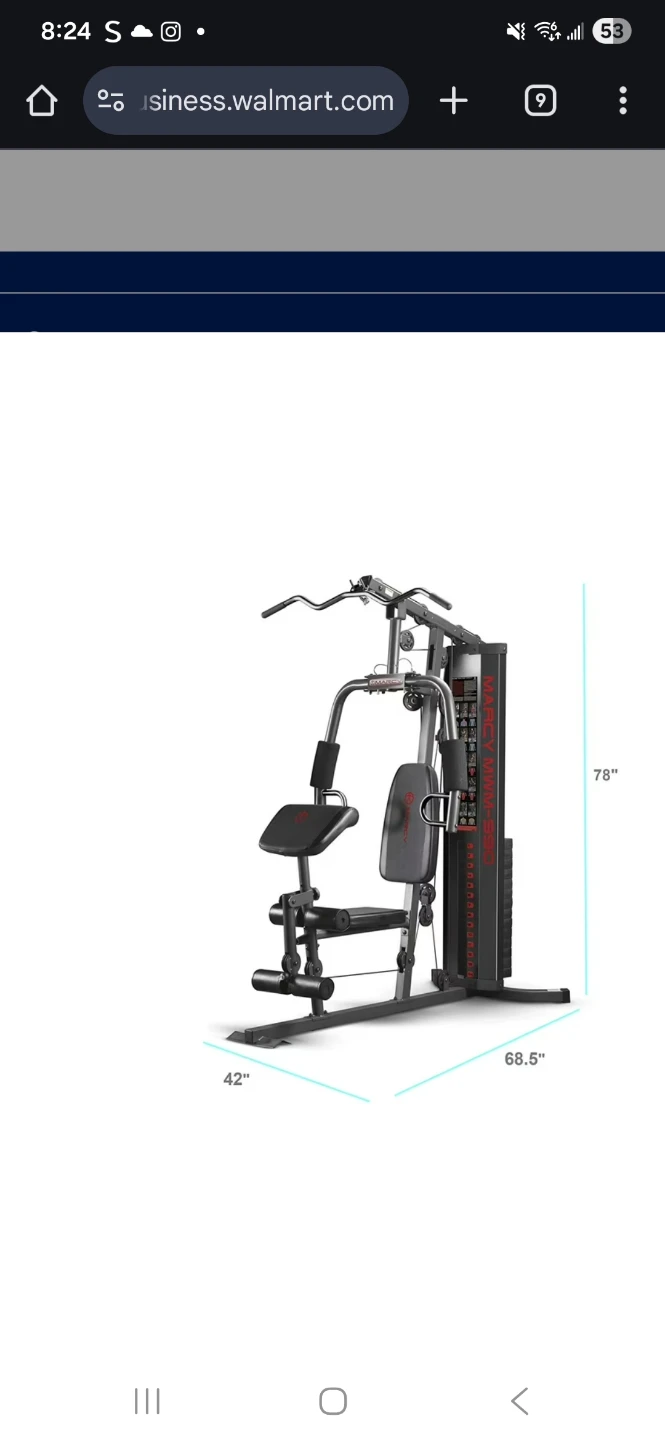 Marcy MWM-990 Home Gym System - photo 2