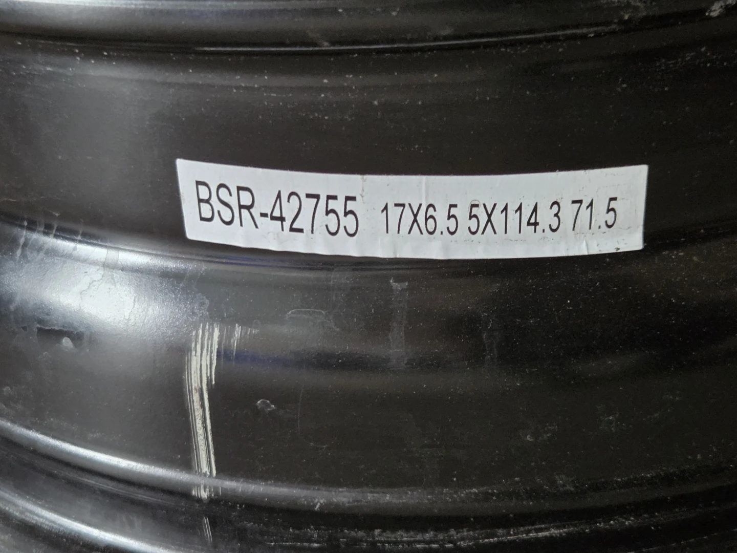 Selling 4 Steel Rims (BSR-42755) - photo 3
