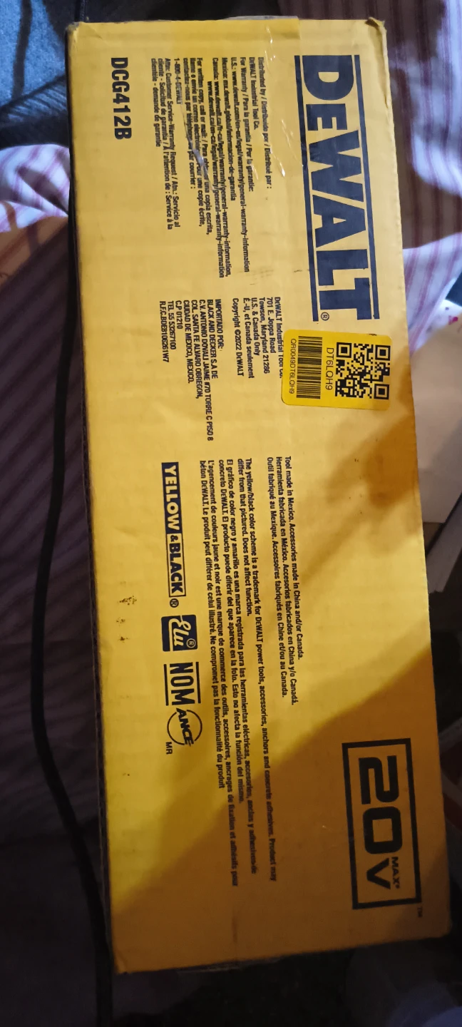 DeWalt DCG412B 20V MAX Angle Grinder - New in Box - photo 4
