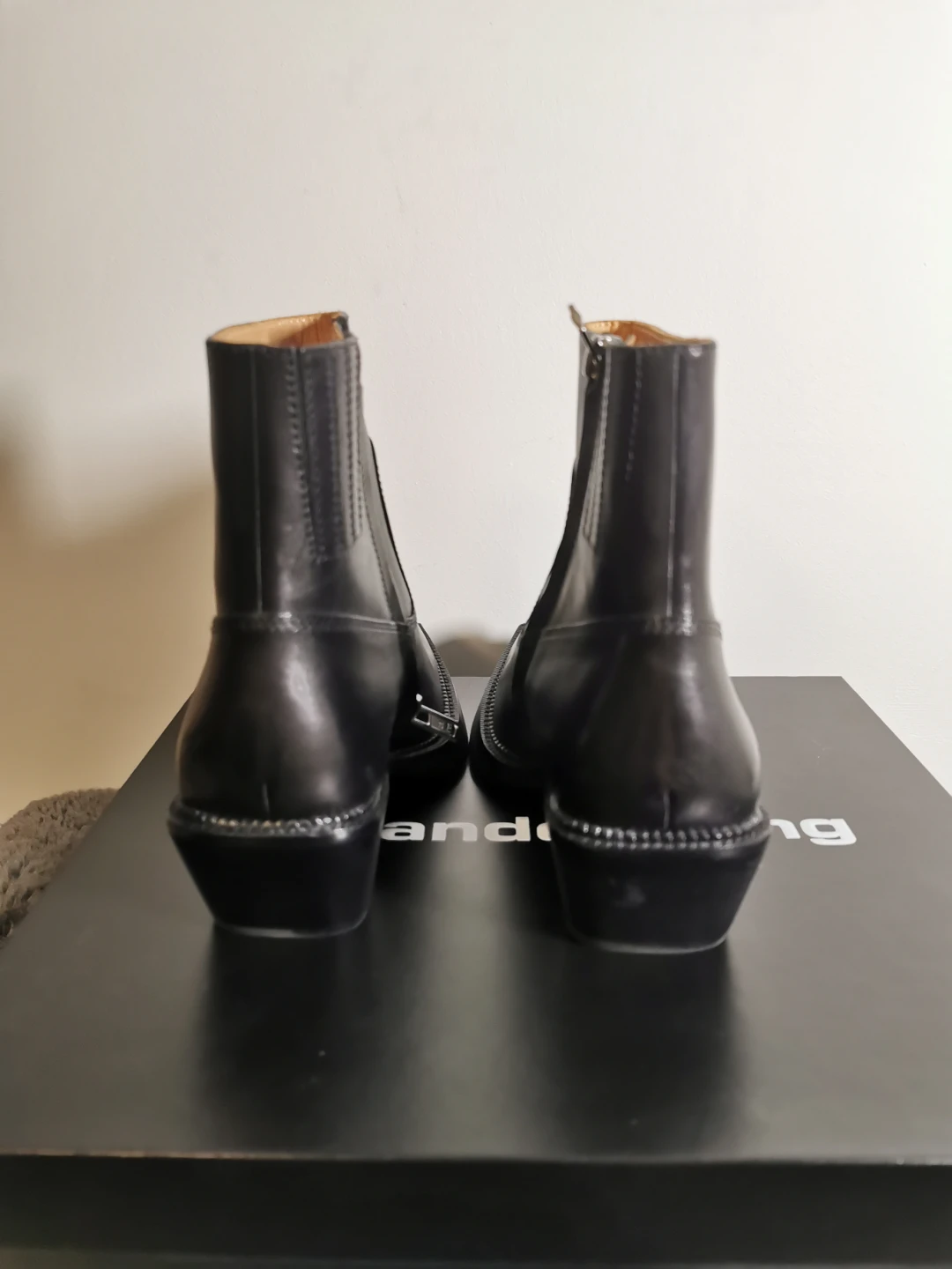 BRAND NEW Alexander Wang Black Ankle Boots Size US 5.5 - photo 3