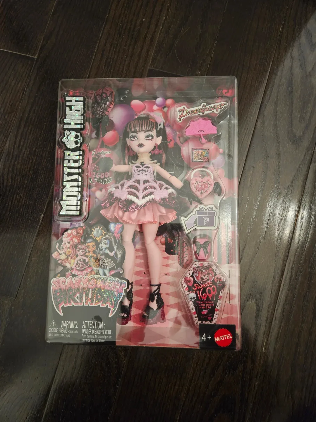 Monster High Draculaura's 1600th Birthday Doll