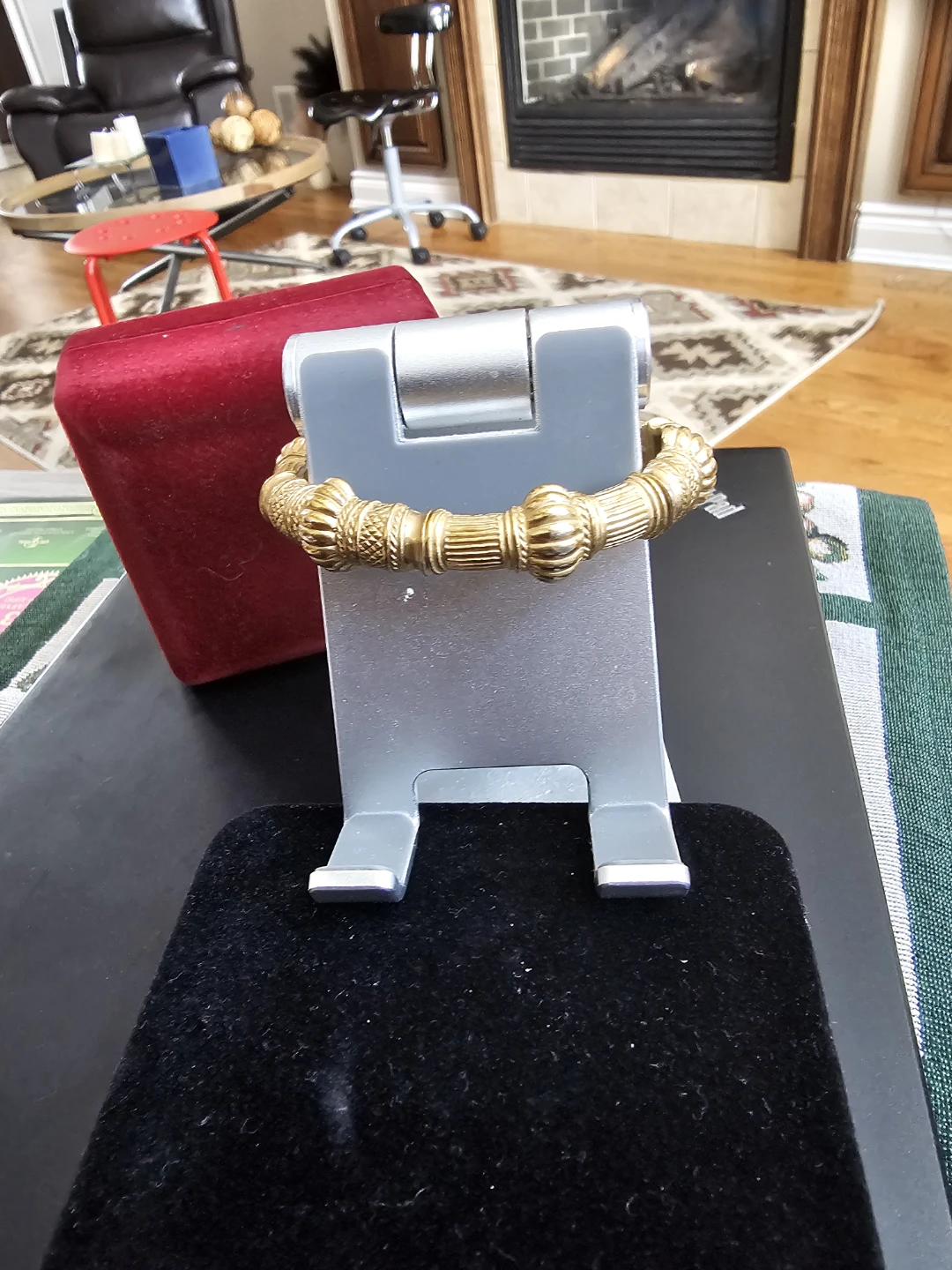 Gold Tone Bangle Bracelet - photo 2