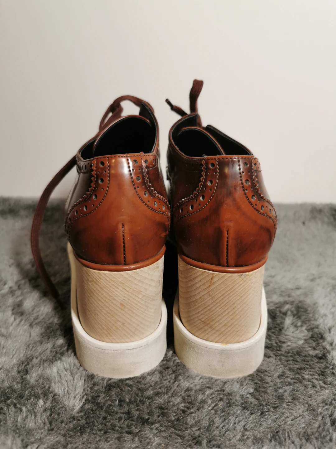Stella McCartney Platform Oxford Shoes - Size 35 - photo 3
