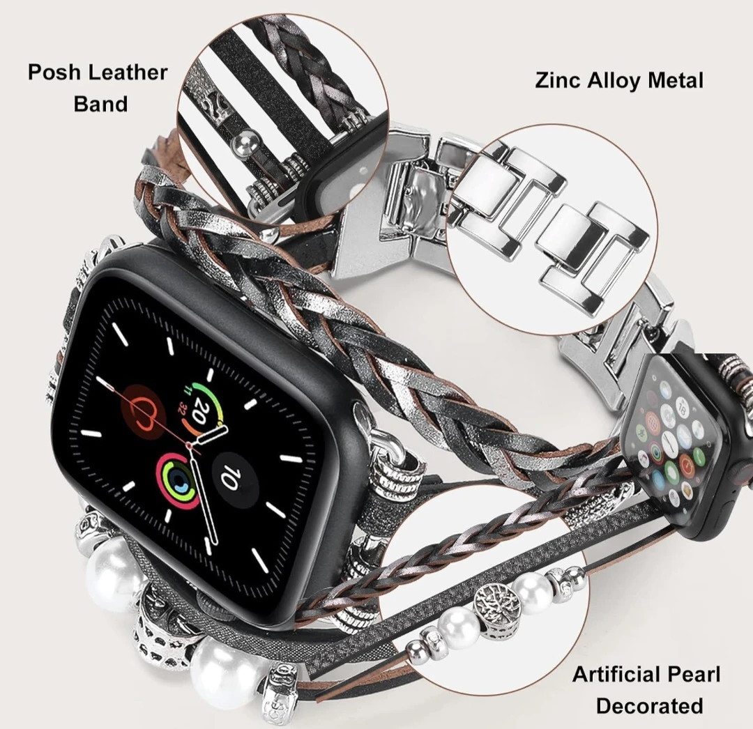 Luxury Leather Bands Compatible With Apple Watch 42mm NEW - photo 2