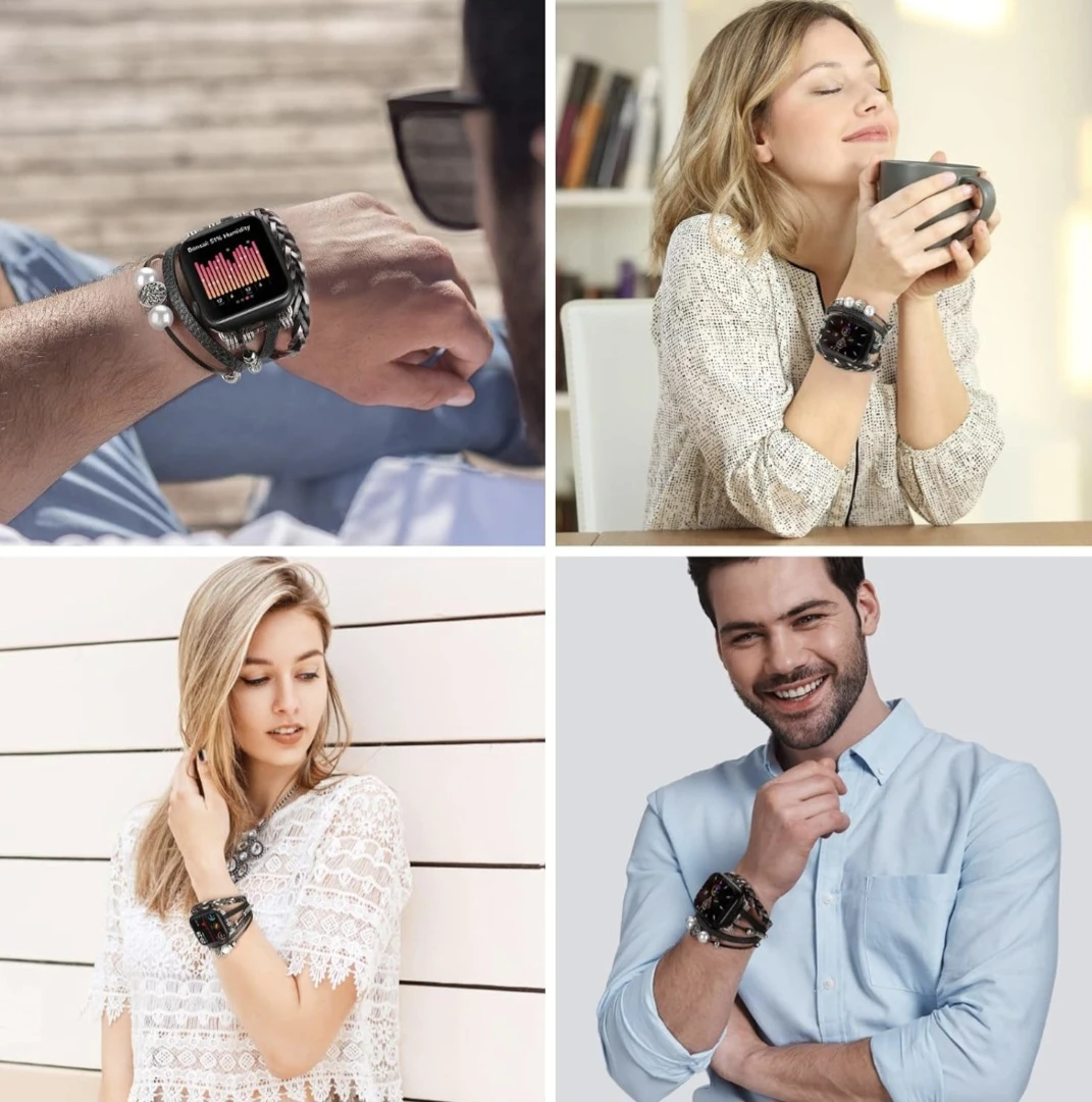 Luxury Leather Bands Compatible With Apple Watch 42mm NEW - photo 4