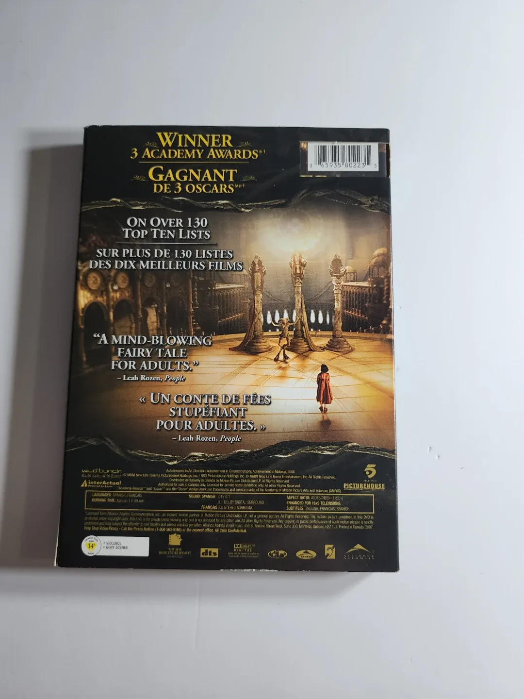 Pan's Labyrinth DVD image indicator(2)