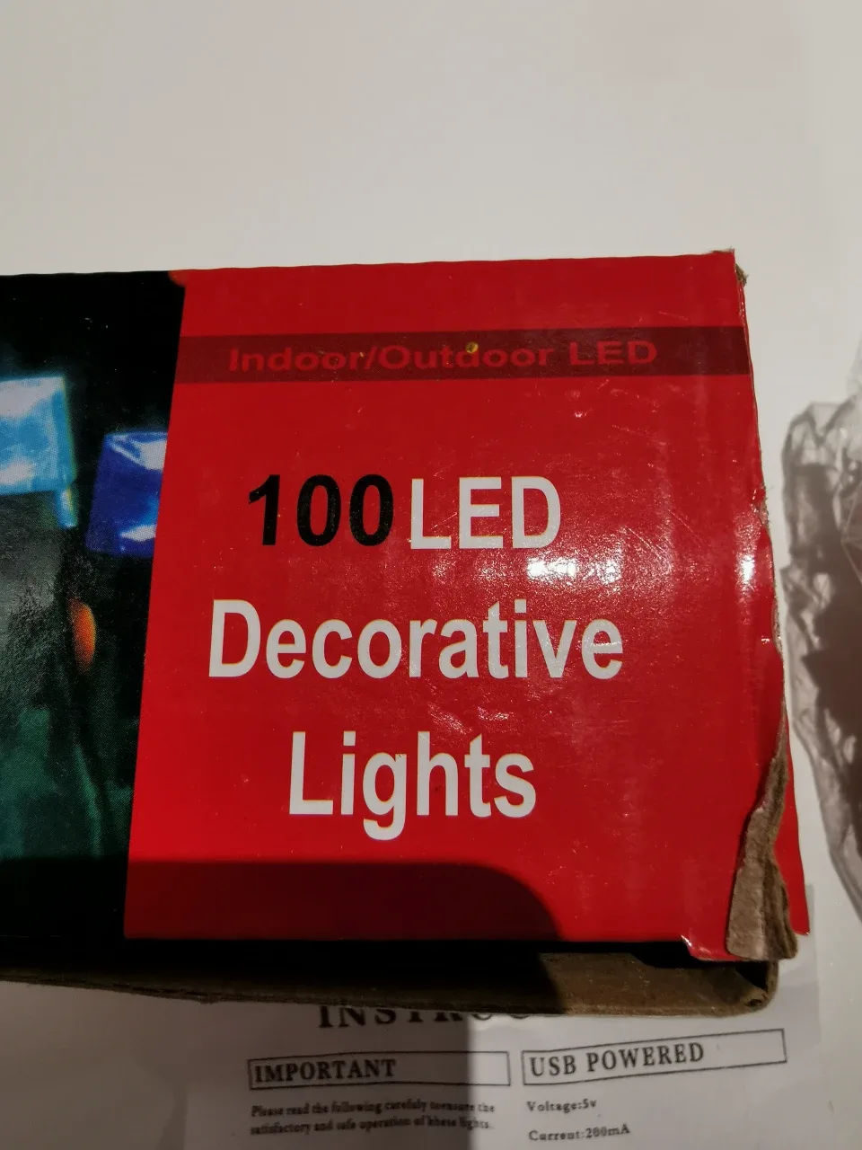 #Cleanout 100 LED Decorative Lights - Indoor/Outdoor image indicator(2)