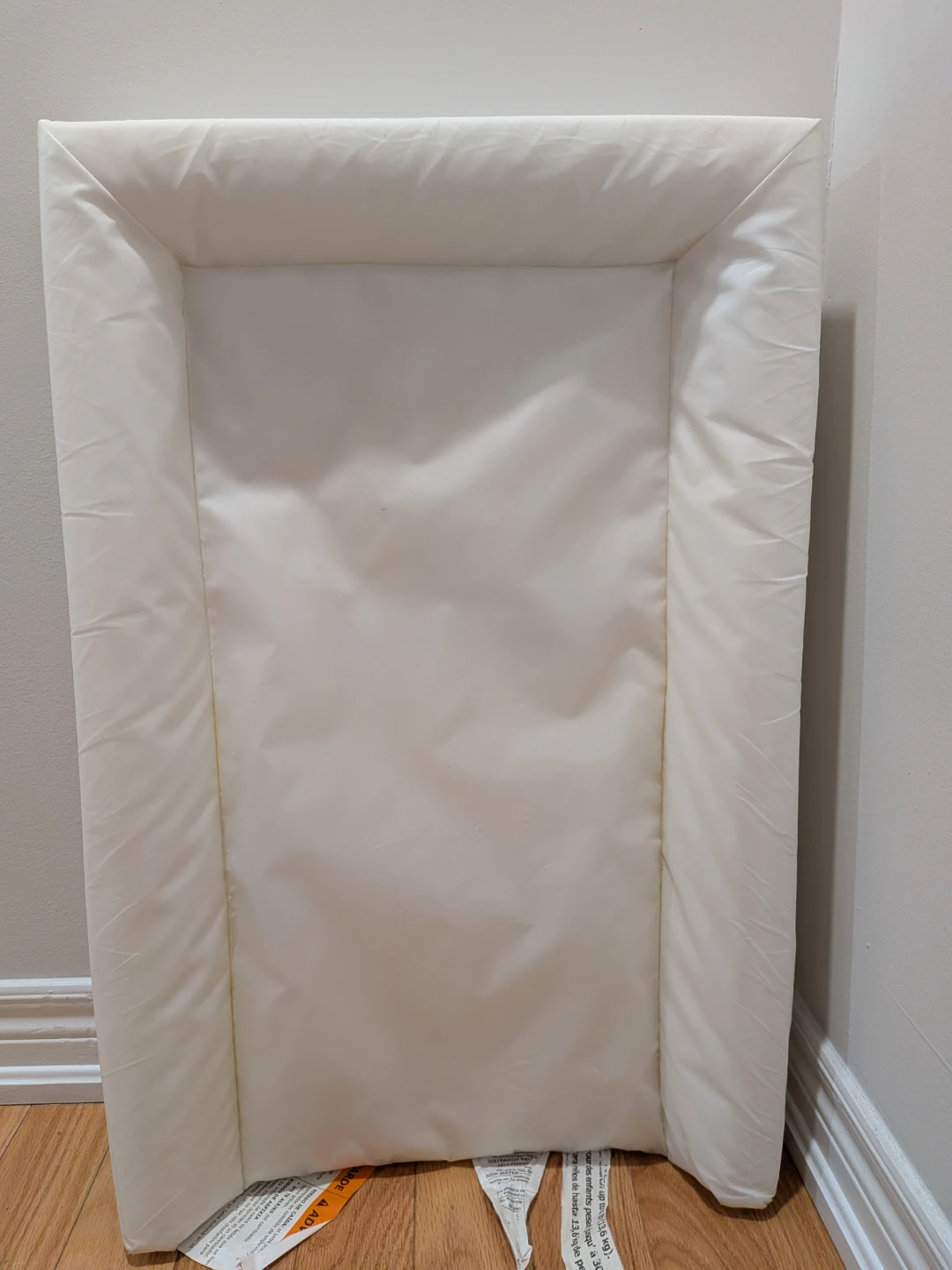 White Baby Changing Pad