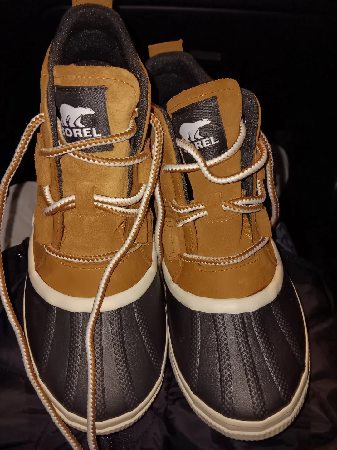 Sorel Mac Hill Mid Leather Boots - Size 9