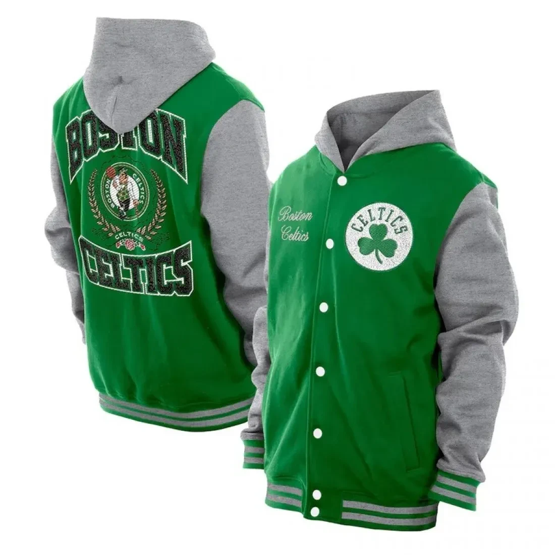 Boston Celtics Varsity Hoodie Jacket