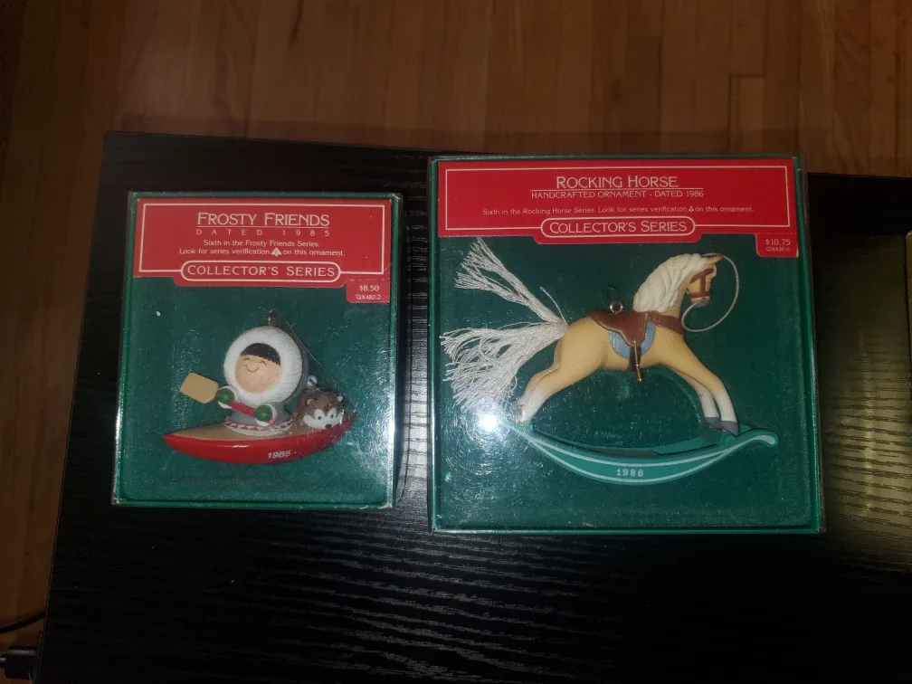 68 Hallmark Ornaments from 70' 80'- Collector's Series image indicator(2)