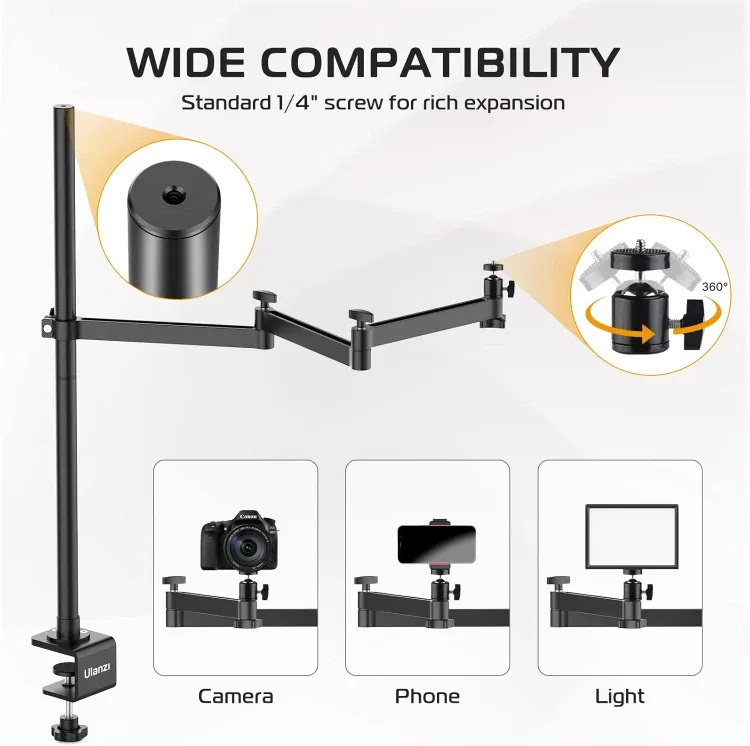 Desk Mount Stand - New in Box image indicator(4)