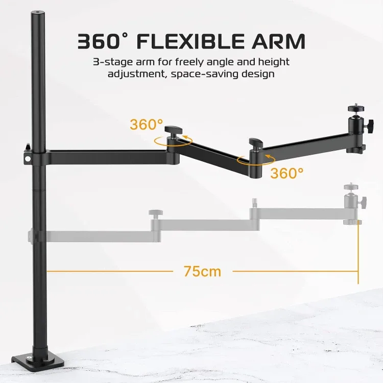 Desk Mount Stand - New in Box image indicator(5)