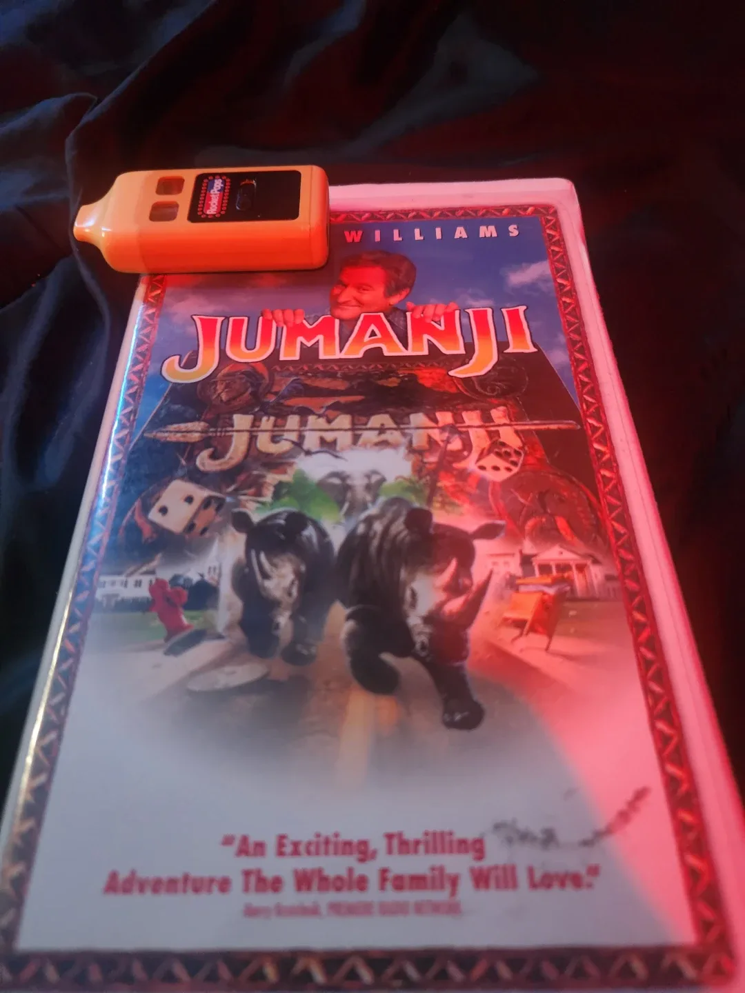 Jumanji VHS Tape - Williams
