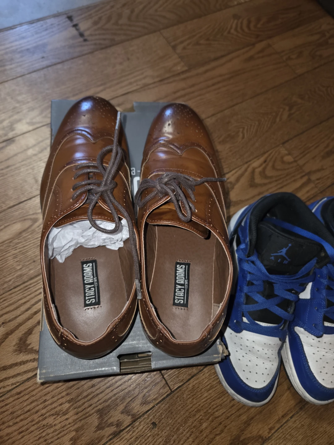 Stacy Adams Brown Leather Dress Shoes - photo 4
