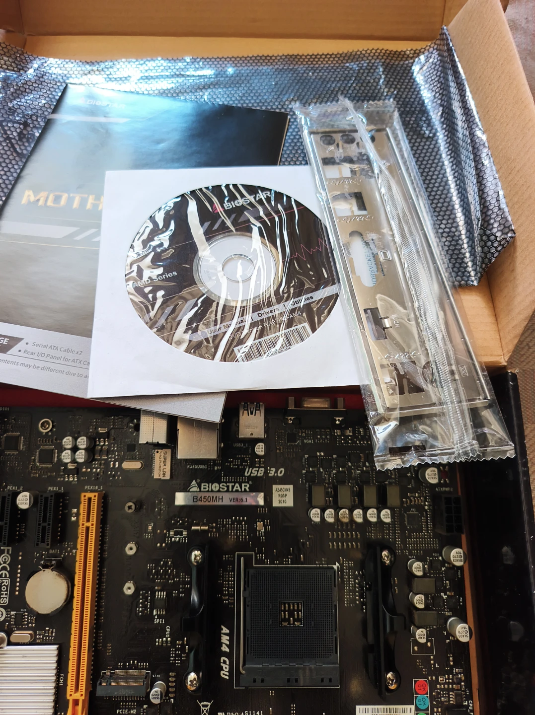 BIOSTAR B450M Motherboard - photo 2
