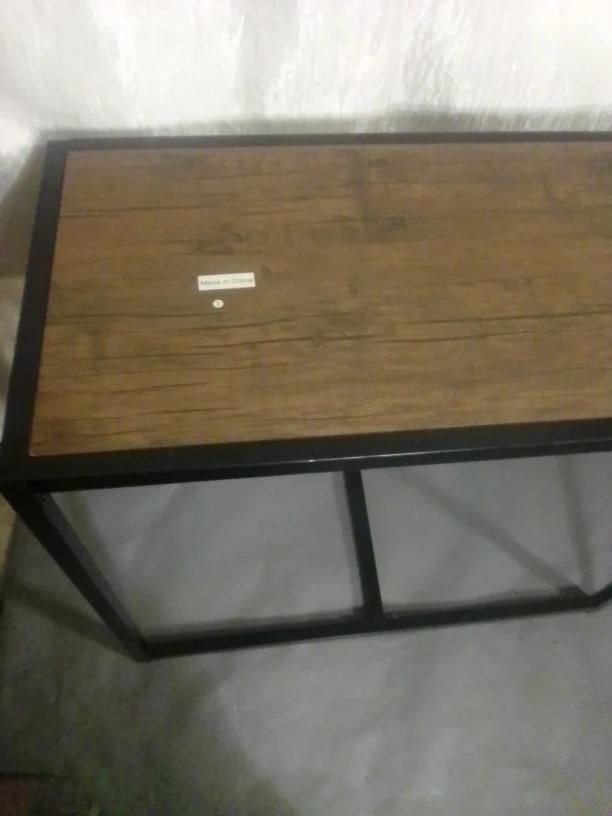 Coffee Table Wood Top Metal Frame - photo 2