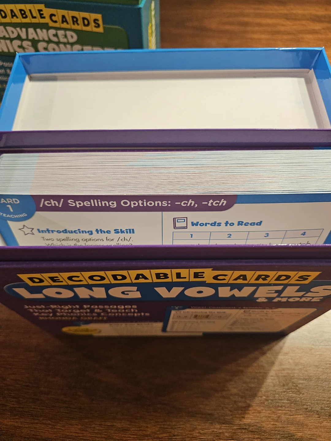 Scholastic Decodable Cards Long Vowels Grades K-2 - photo 2