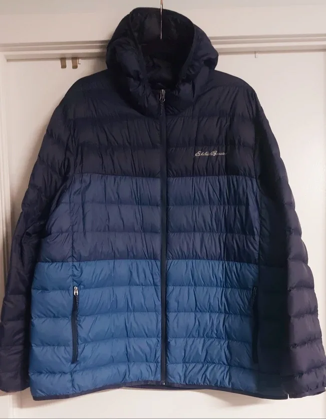 Eddie Bauer XXL Puffer Jacket - Blue
