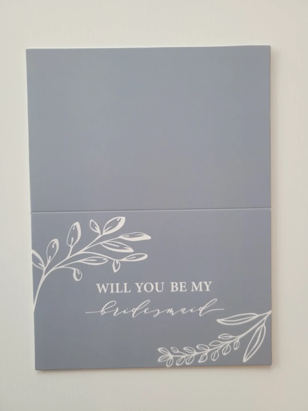 "Will You Be My Bridesmaid" Cards