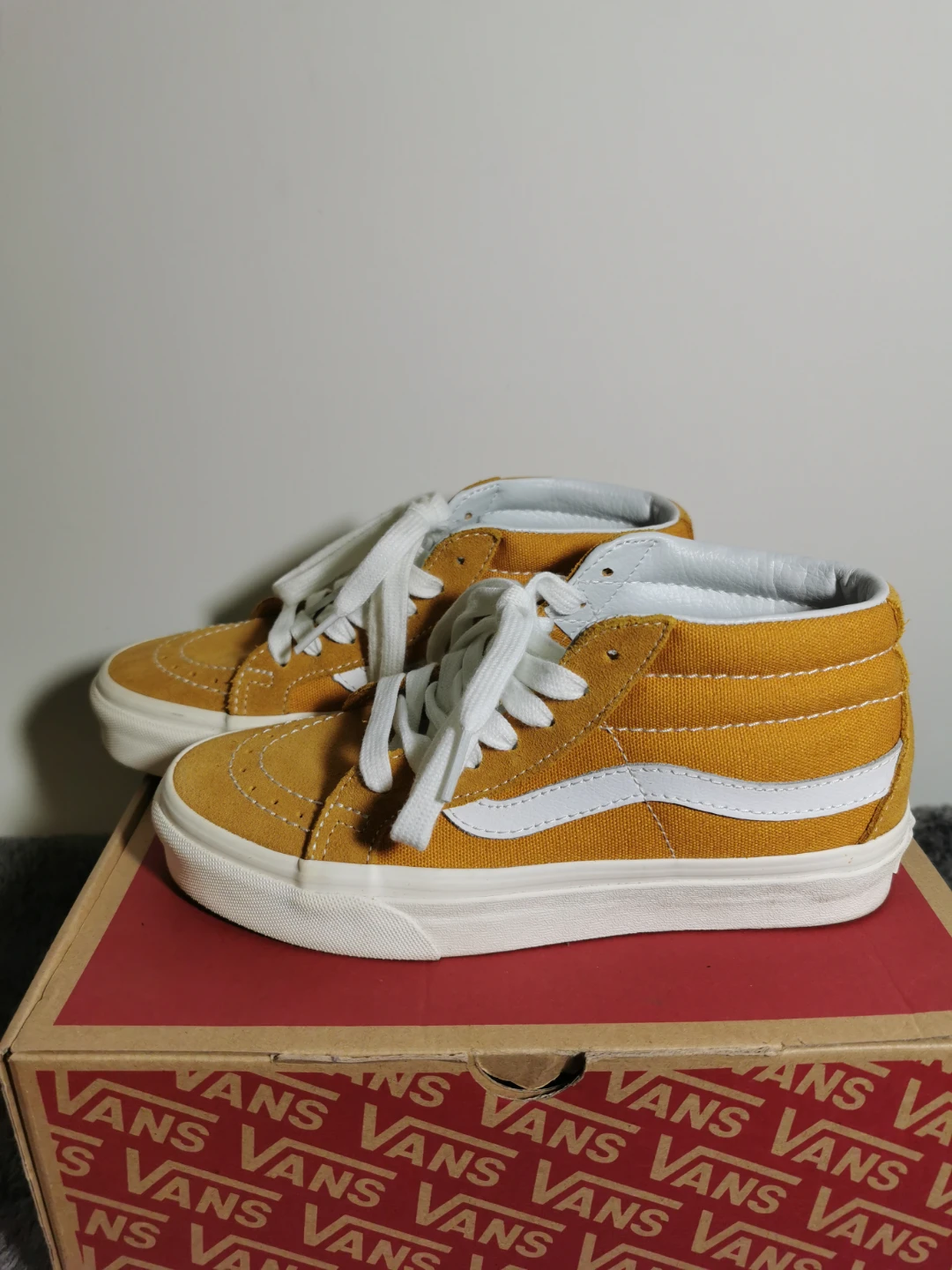 Vans Sk8-Mid Reissue Sunflower Yellow, US 4.0 - photo 2
